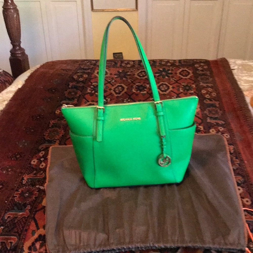 Michael Kors Bright Green handbag